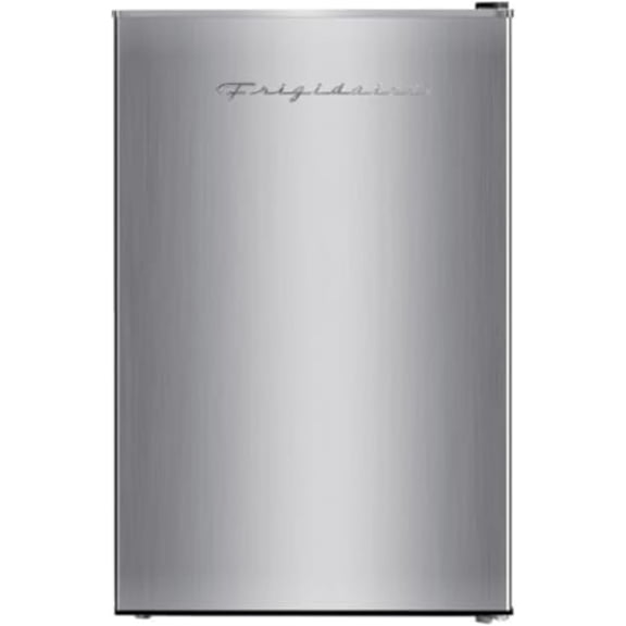3.2 cu ft Compact Fridge, Mini Refrigerator, Stainless Steel, Platinum Series