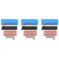 thumbnail image 1 of 3 20mm Lathe Turning Tool Holder MWLNR2020K08 + 10 WNMG0804 Carbide Inserts, 1 of 7