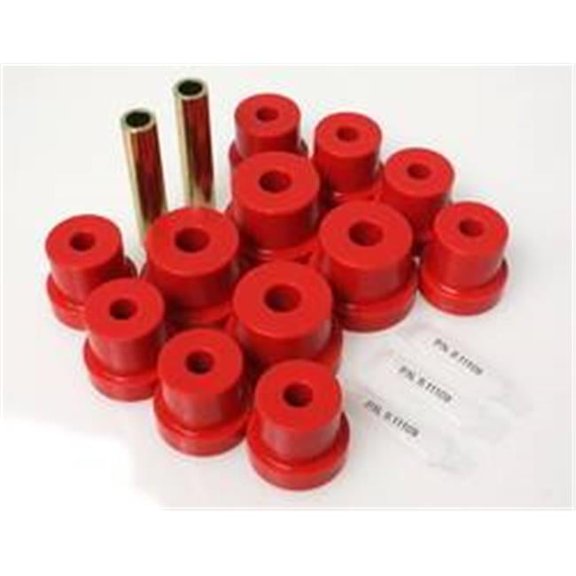 3.2103R Leaf Spring Bushings - Red - Fits 1970-72 Camaro, Firebird