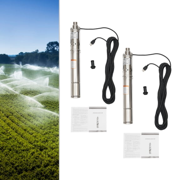 3*22 High Efficiency Simple Operation Silver Stainless Steel Submersible Well Pump for Factories, Railways