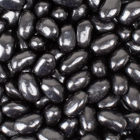 3,240 Pcs Black Candy Jelly Beans For Parties, Candy Bowls, Treat Bags & More - Mixed Fruit (9lb)