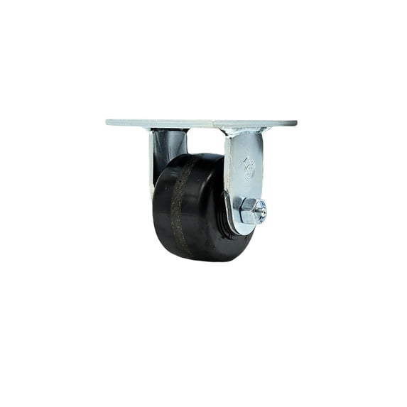 3.25 Inch Phenolic Wheel Rigid Caster with Roller Bearing Service Caster Brand