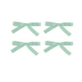 thumbnail image 1 of 3.25 Inch Satin Ribbon Hair Bows with Alligator Clips, Set of 4, 1 of 4