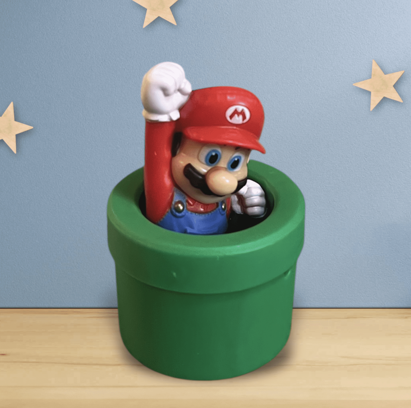 Nintendo 2022 Warp Tube Pipe Mario Figure Figurine Cake