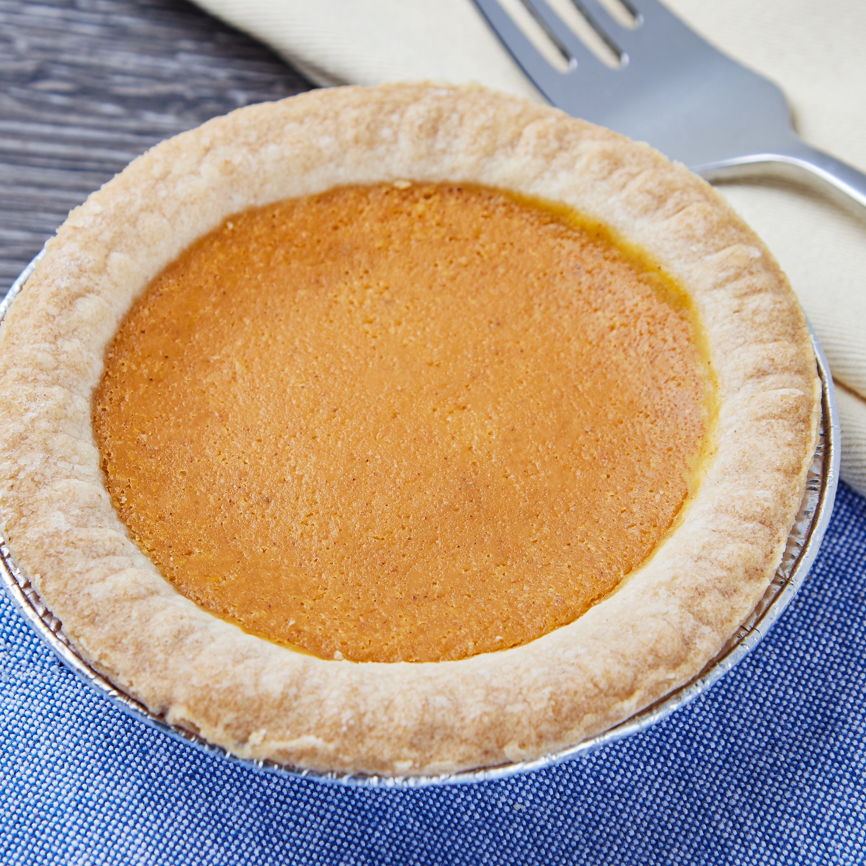 Patti's Better Life 4inch Sweet Potato Mini Pie, 3.25oz, 1 Count, Baked, Creamy Filling, Flaky Crust
