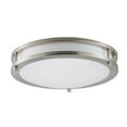 thumbnail image 1 of 3.25 in. Linear LED Flush Mount - Satin Nickel, 1 of 1