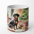 thumbnail image 1 of 3.25 x 3.75 x 3.25 in. Dachshund Cozy Christmas Decorative Soy Candle, 1 of 1