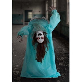 3.25FT Spider Walk Sadie the Broken Lady Animated Decoration - Scream Saver