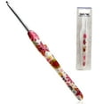 3.25mm Crochet Hook, Ergonomic Handle for Arthritic Hands, Soft Rubber