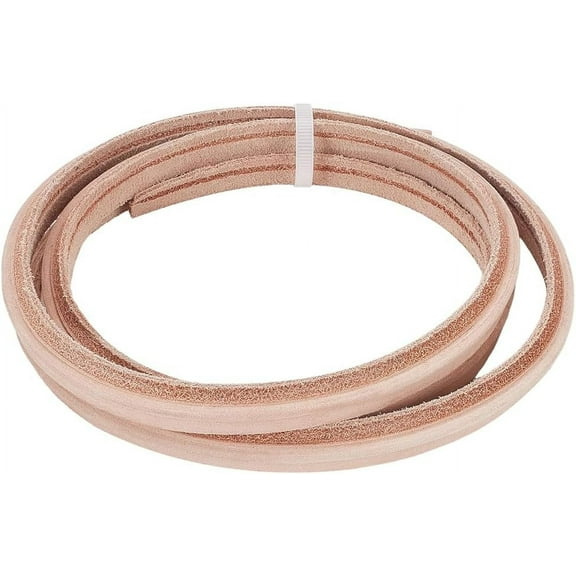 3.28 Ft Leather Shoe Welt Cord Rosy Brown Leather Welt Tooling Leather Shoes Straight Edge Strip Cord for Shoe Making Repair Replacement DIY