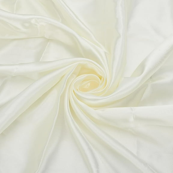 3.28 Yards Beige Satin Fabric Polyester/100% Solid 59.05 Inch Wide Suitable for Weddings Parties & DIY Crafts
