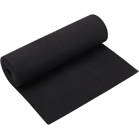 3.28 Yards High Density Foam Sheet 2mm Thick EVA Foam Craft Sheet 11.8inch Wide Black Cosplay Large Foam for DIY Projects Handicrafts Christmas Foam Decoration