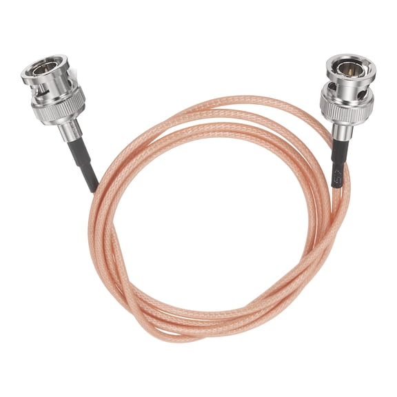3.28FT 3G-SDI Cable, BNC Male to Male HD-SDI Cable 75 Ohm RG179 Coaxial Video Jumper Video Camera Wire for Camera Surveillance CCTV Monitor Broadcast System, Orange