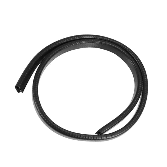 3.28ft 1 Meter Universal Car Door Rubber Weather Waterproof Strip Seal Edge Protector 14x8.5mm Black