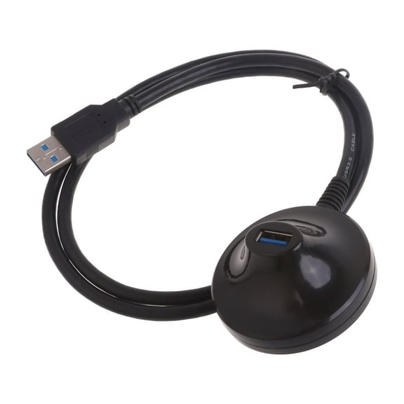 3.28ft High Speed USB 3.0 Type Male to Female Extension Stand Base Docking Cable