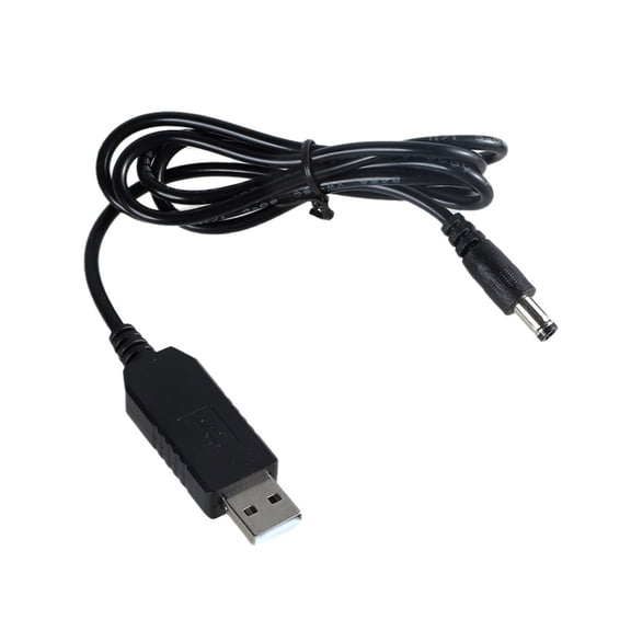3.28ft Length 5V USB to 1.5V DC5521 Plug Male Power Adapter Line Charging Cord
