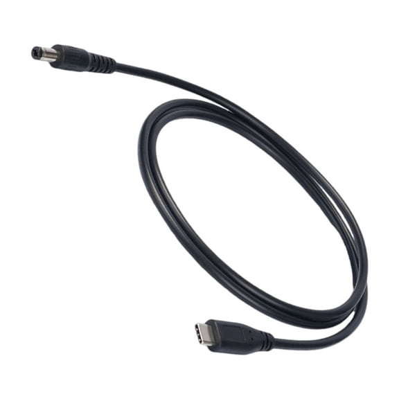 3.28ft Long Type C to DC5.5x2.5mm Power Cord Charging Cable Line 9V/12V/20V Ouput for Electronic Devices