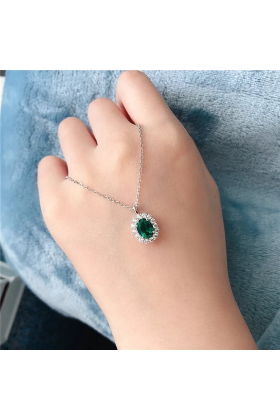 3.2Ct Oval Cut VVS1 Lab Created Diamond New Cross Pendant 14K White Gold Over