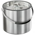 thumbnail image 1 of 3.2L Double Wall Stainless Steel Ice Bucket with Lid,Scoop, Updated Insulated Ice Bucket for Cocktail Bar and Parties, 1 of 8