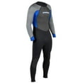 thumbnail image 1 of Hyperflex Men's Access Full Body 2.5mm Back Zip Wetsuit, Black / Blue, 1 of 5