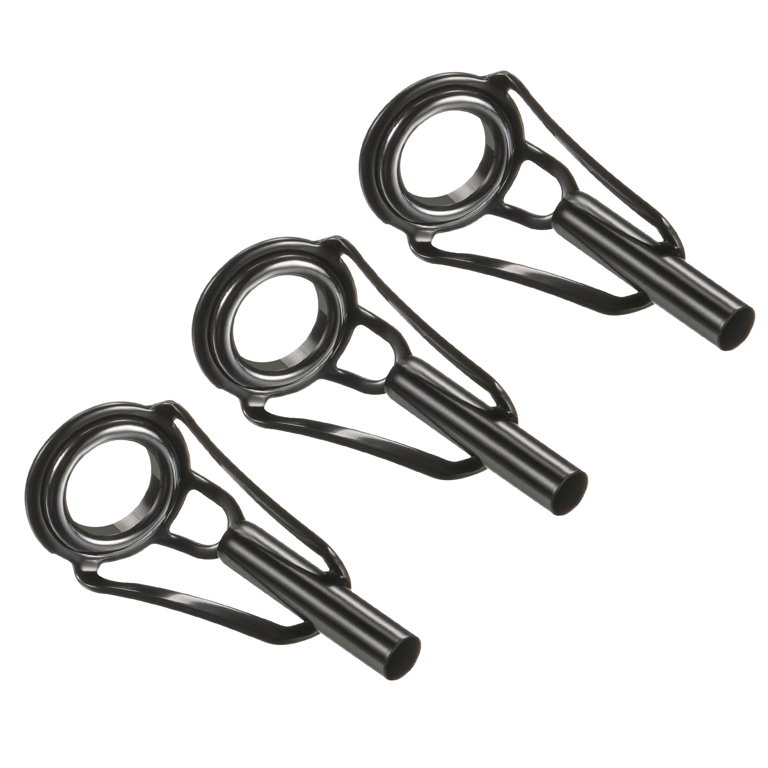 3.2 mm fishing pole tip 9KM DWLIFE Rod Repair Kit with Glue, Black Stainless Steel, Fishing Rod Epoxy Wear Resistant Ceramic Ring, Fishing Tip Replacement (10Pcs-BlackUV-Set) : Sports & Outdoors Note Please confirm the tube size and ring size before placing an order. 3.2mm Tube Dia Stainless Steel