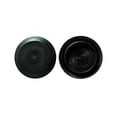 thumbnail image 1 of 3 3.0 inch Flush Mount Black Plastic Body and Sheet Metal Hole Plug Qty 5 by Caplugs, 1 of 1