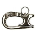 thumbnail image 1 of 3-3/4" Rope Sheet Snap Shackle Type 316 Stainless Steel - Import, 1 of 1