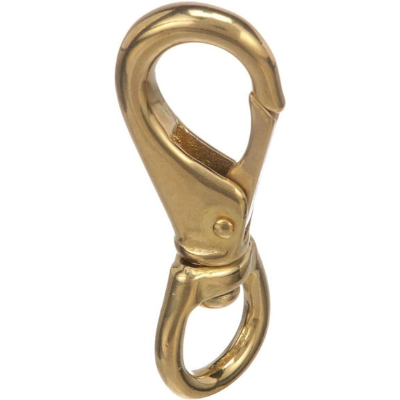 Seachoice Swivel Eye Snap Hook - Stainless Steel, Spring Loaded - 3.75 in, Multicolor