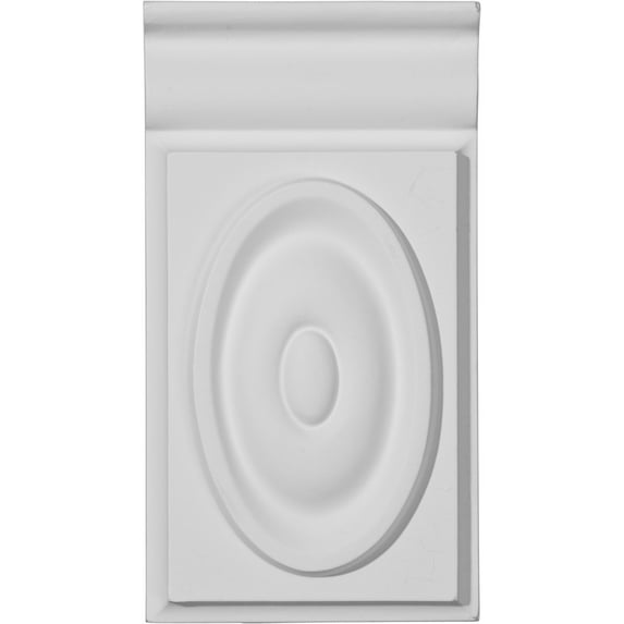 3 3/4"W x 7"H x 1 1/8"P Giana Plinth Block