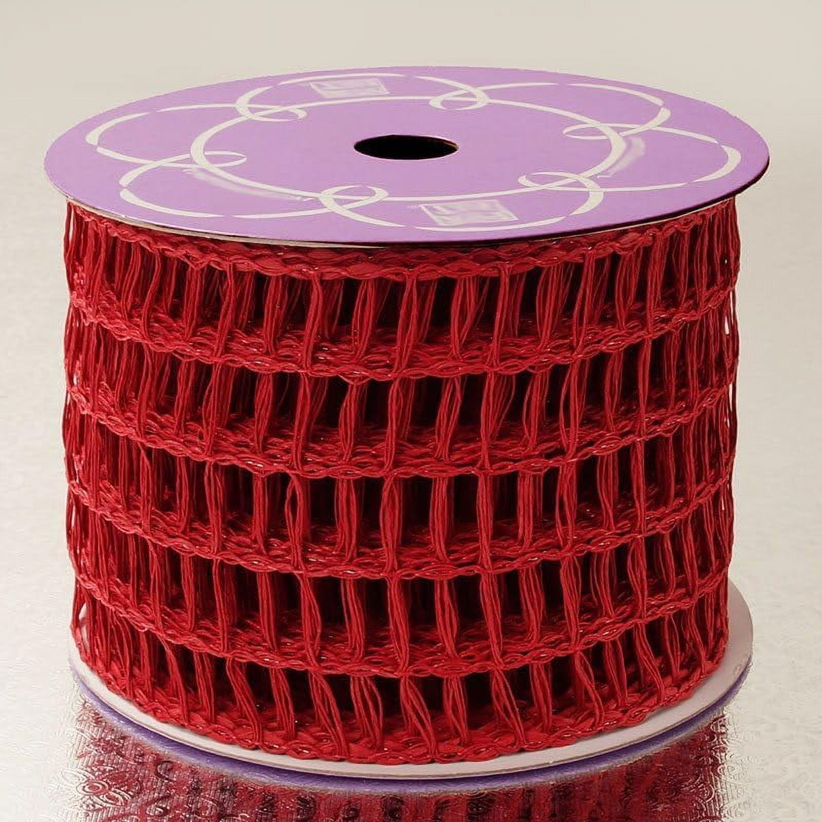 3 3 4 X 10 Yards Red Big Square Mesh Net Wired Ribbon Walmart 3-3-4-x-10-yards-red-big-square-mesh-net-wired-ribbon-walmart