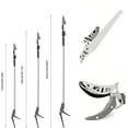 thumbnail image 1 of 3.3-5.2FT Extendable Tree Pruner & Fruit Picker for Garden, Telescopic Pole Pruner with Cut & Hold, Long Reach Tree Trimmer for Thin Branches & Bypass Loppers, Gray, 1 of 6