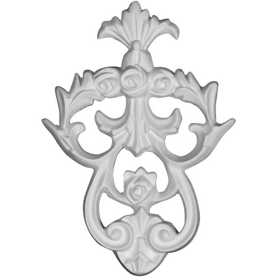 3 3/8"W x 4 1/2"H x 1/2"P Kinsley Onlay