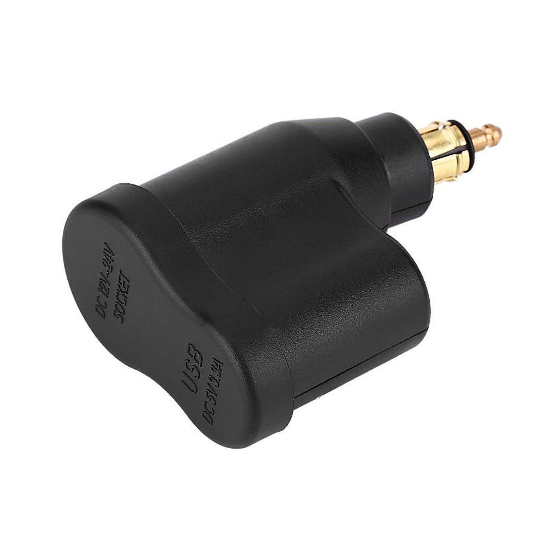3.3 A Dual USB Port Charger Adapter Cigar Lighter Socket Waterproof For BMW  Din 