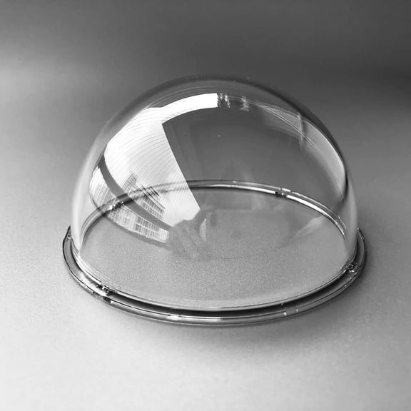 3.3 Inch Acrylic Clear Dome Cover, Security CCTV Camera Lens Protection Replacement Covers, Outside Crystal Transparent Hemisphere Bubble 85mm(Dia) x 45mm(H)