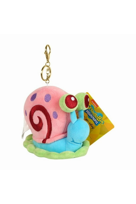 3.3 Inch Cartoon Plush SpongeBob SquarePant Keychain Plush, Stuffed Figure Pillow for Room Decor for Video Game Fans (Styles-10)