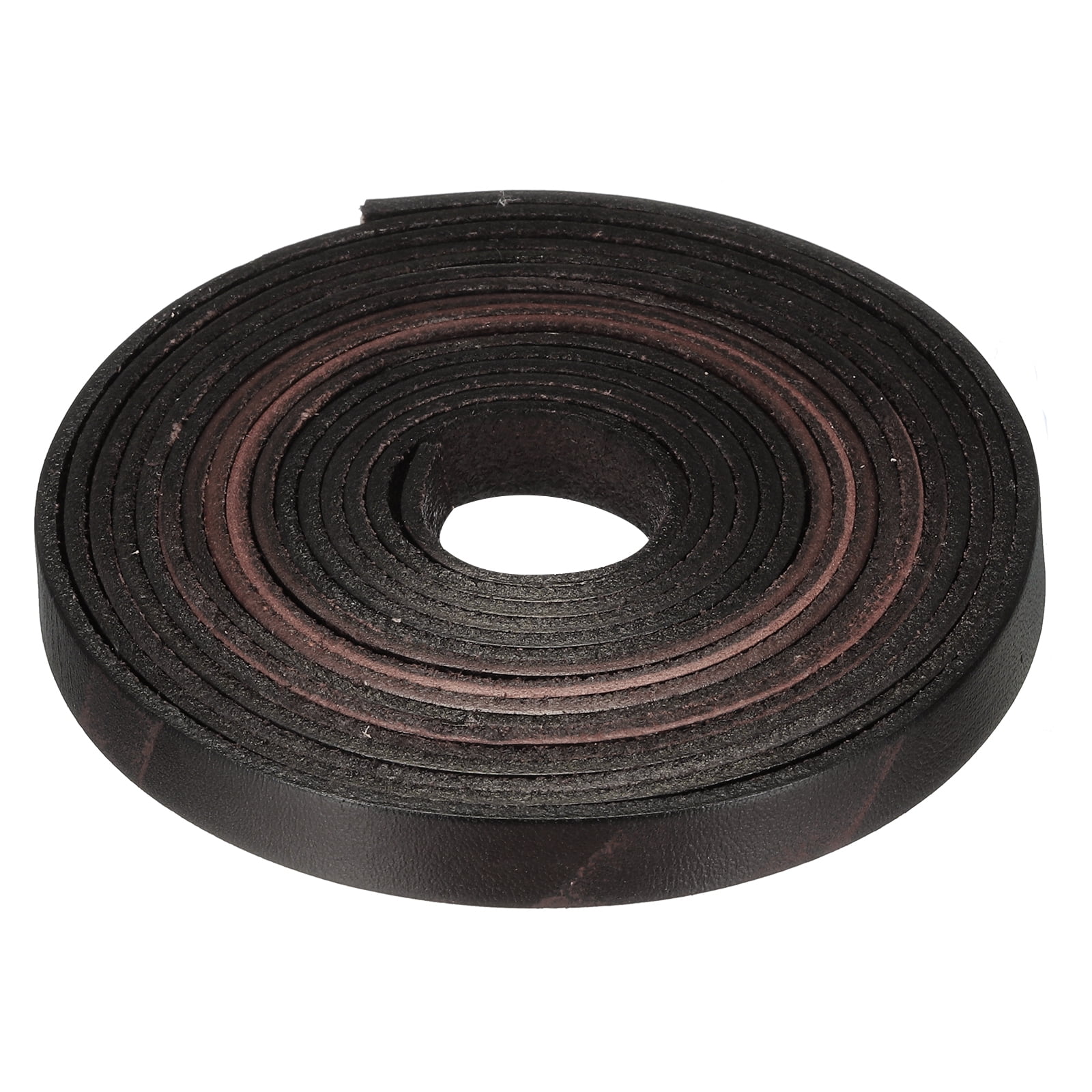 3.3 Yards 10mm Flat Leather Cord, Leather Lacing Strips for DIY Making ...