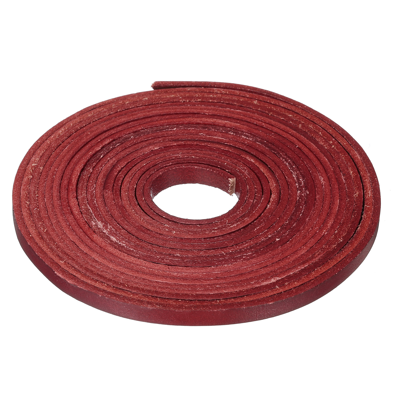 3.3 Yards 5mm Flat Leather Cord, Leather Lacing Strips for DIY Making ...