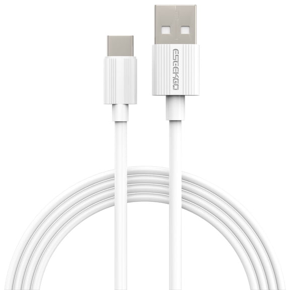 3.3 ft USB-C to USB-A High-Speed Charge & Sync Cable - White