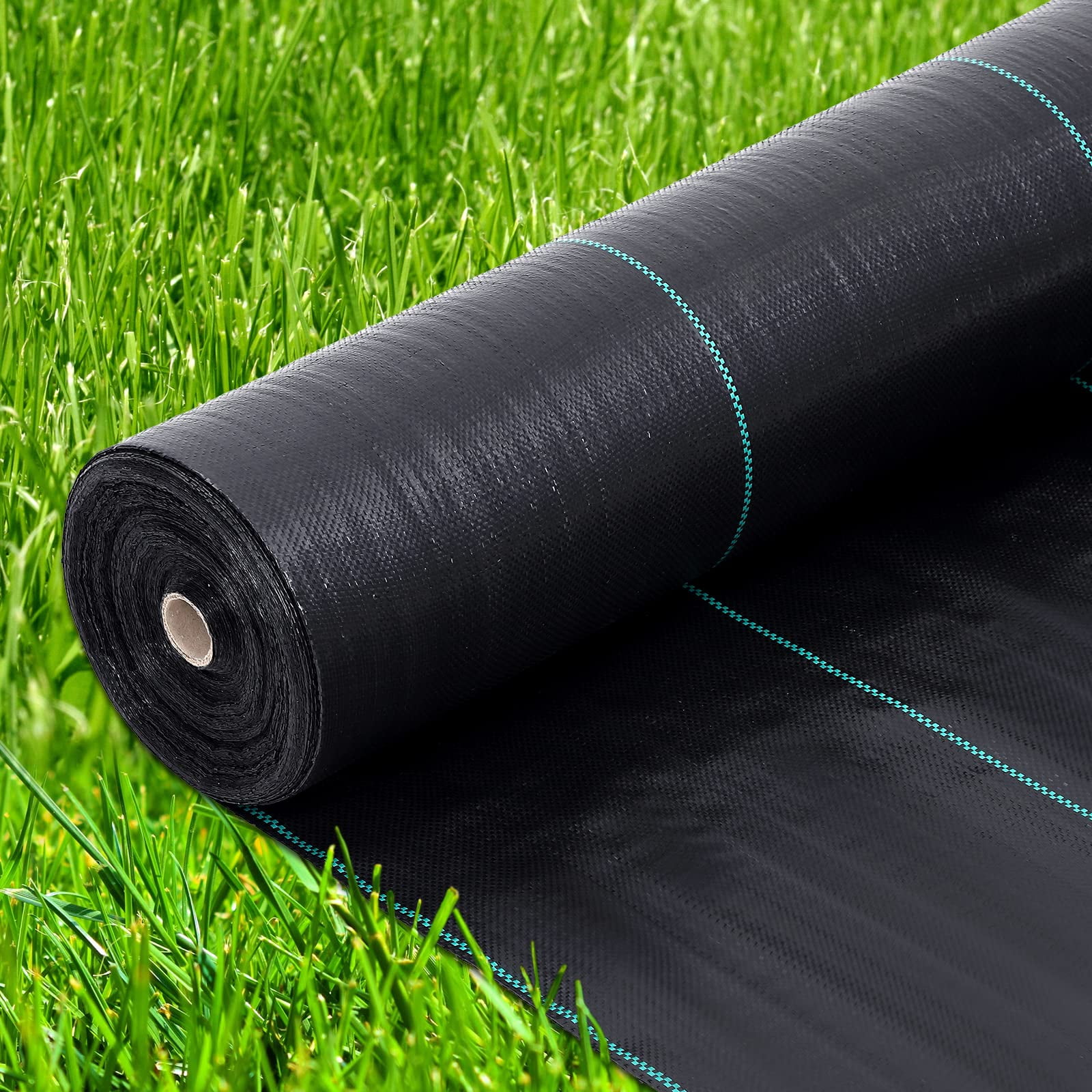 3*300 FT Garvee Heavy Duty Weed Control Membrane, 3.24 OzUV Stabilised Landscape Fabric for Patios, Gravel & Lawns, Weed Barrier Roll