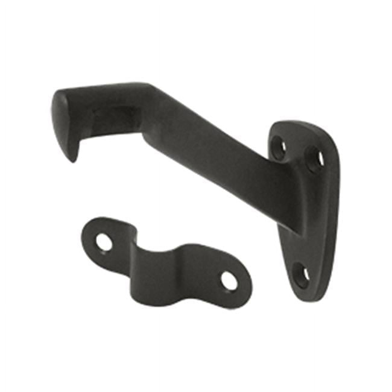 3.31 in. Projection Hand Rail Brackets, Oil Rubbed Bronze - Solid ...