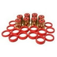 thumbnail image 1 of 3.3132R Rear Control Arm Bushings - Fits 66-87 Century, 67-88 Chevelle - Monte Carlo - Red, 1 of 1