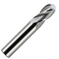thumbnail image 1 of 3/32" Diameter 4 Flute Single End Ball 30° Carbide End Mill , 3/8"Length of Cut, 1/8" Shank, 1-1/2" OAL, 1 of 1
