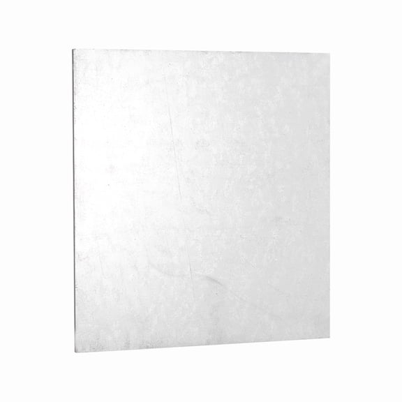 3/32" Hot Rolled Steel Sheets, 8" x 8" Steel Plate Base Metal Sheet for Structural Support Construction Boards Industrial Use Machinery Manufacturing, Silver