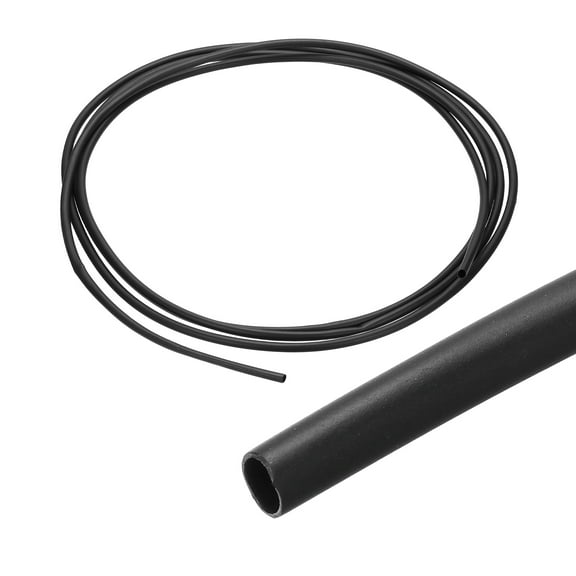 Uxcell 3/32" Heat Shrink Tubing 3:1 Waterproof Adhesive Marine Grade Heat Shrink Wrap Tube for Wires 8ft Black