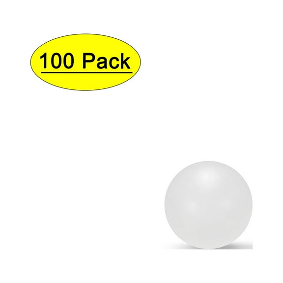 3/32-inch PP Solid Plastic Balls Precision Bearing Ball 100 Pack