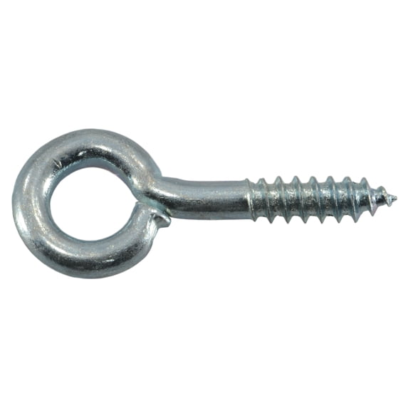 3/32" x 7/32" x 15/16" #212 Zinc Plated Steel Screw Eyes LSEBS-043 (25 pcs.)