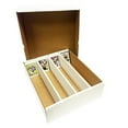 3200 Count 4 Row Full Lid Baseball Card Max Pro Cardboard Storage Boxes