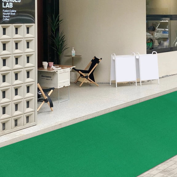 333Ft Green Rectangular Carpet Runner for Graduation Ceremony Prom Exhibition Party Decor Photography Background
