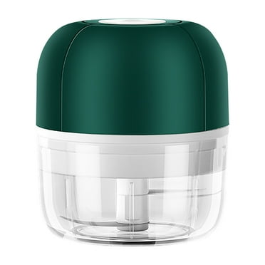 3.38*3.85 Inch Electric Garlic Chopper, Mini Portable Veggie Chopper, Garlic Grinder Masher Onion Chopper, Blender to Vegetable, Wireless Food Processor for Ginger, Chili, Fruit, Meat, etc