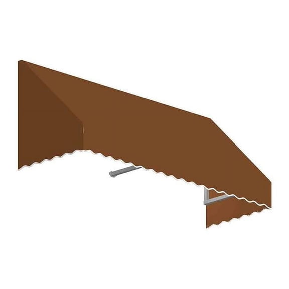 3.38 ft. San Francisco Window & Entry Awning, Terra Cotta - 18 x 36 in.